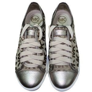Michael Kors Monogram Jacquard Sneakers